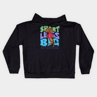 Short Legs Big Attitude Kids Hoodie